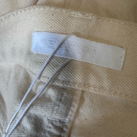 Helmut Lang Low Rise Straight Jeans Cream Muti Jeans - Picture 13 of 16